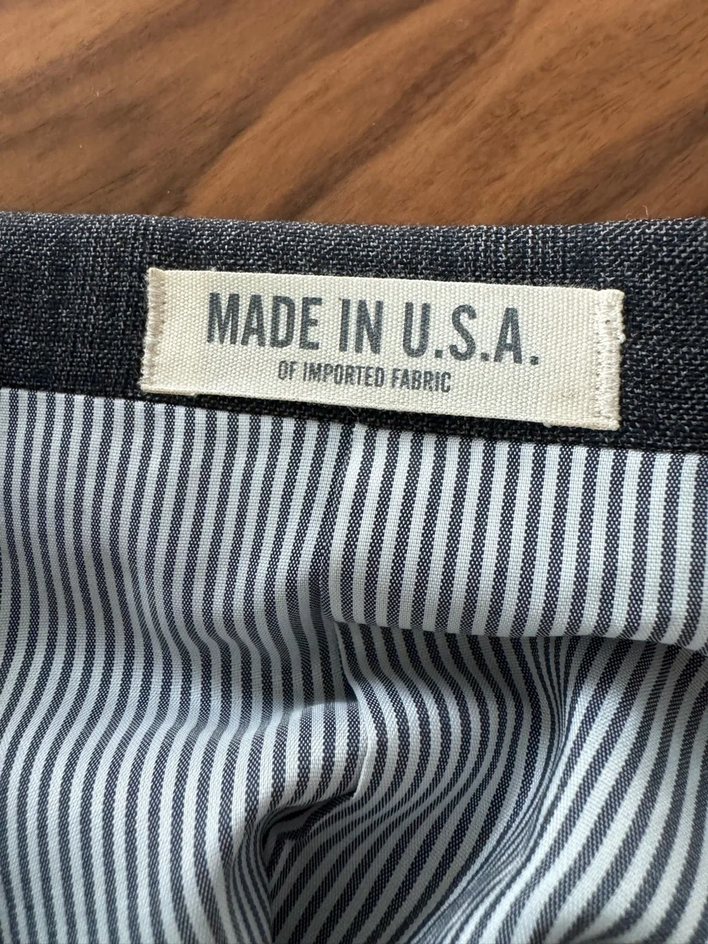 Todd Snyder Mayfair Fit 3 Piece Wool Plaid Suit Gray 42R Made in USA